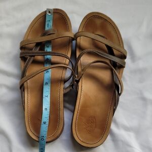 Chaco Womens Brown Strappy Sandals